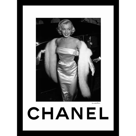 marilyn monroe chanel|marilyn monroe chanel print.